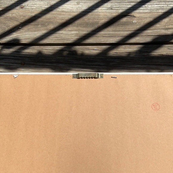 Framed Layered Paper Art Light Wood White Matte - Picture 5 of 5